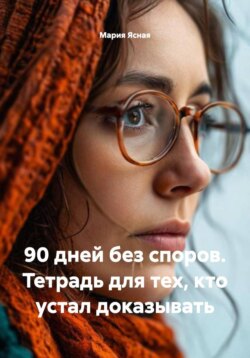 90 дней без споров. Тетрадь для тех, кто устал доказывать