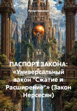 ПАСПОРТ ЗАКОНА: «Универсальный закон %22Сжатие и Расширение%22» (Закон Нерсесян)