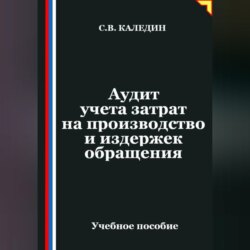 Аудит учета затрат на производство и издержек обращения