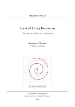 Дополнение к Метрике океана. Вязкий след вечности. Что такое время на самом деле?