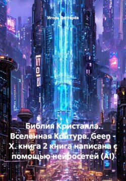 Библия Кристалла. Вселенная Контура. Geen - X. книга 2 книга написана с помощью нейросетей (AI)