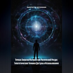 Темная Энергия/Материя как Магический Ресурс: Гипотетические Техники Доступа и Использования