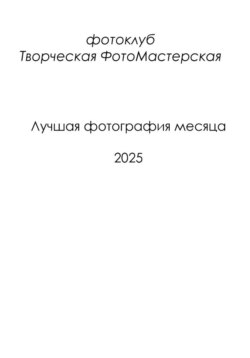 Лучшая фотография месяца 2025