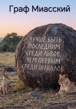 Лучше быть последним среди львов, чем первым среди шакалов