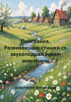 Поиграйка. Развивающие стишки со звукоподражанием животным