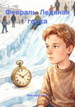 Февраль. Ледяная горка