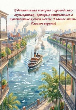 Удивительная история о крокодилах-музыкантах , которые отправились к своей мечте на плоту. Главное верить ! Главное знать !