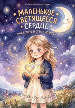 Маленькое светящееся сердце.