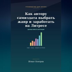Как автору самиздата выбрать жанр и заработать на Литрес
