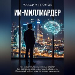 ИИ-МИЛЛИАРДЕР: Как запустить технологичный стартап без программистов, инвестиций и бюджета. Пошаговый кейс от идеи до первых миллионов.