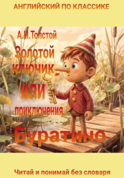 Золотой ключик, или Приключения Буратино на английском языке с параллельным переводом на русский