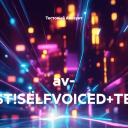 av- (TEST!SELFVOICED+TEXT)