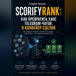 ScorifyRank: как превратить хаос Telegram-чатов в конвейер сделок
