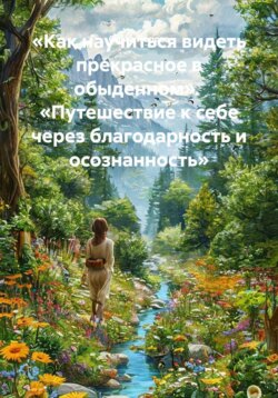 «Как научиться видеть прекрасное в обыденном».  «Путешествие к себе через благодарность и осознанность»