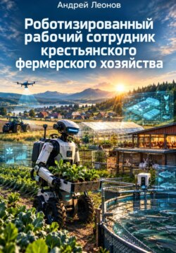Роботизированный рабочий сотрудник в крестьянском фермерском хозяйстве