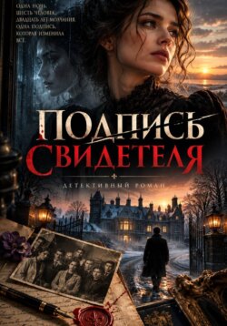 Подпись свидетеля