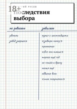 Последствия выбора