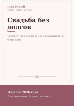 Свадьба без долгов