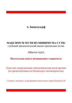 МАКСИМУМ МУТИ ИЗ МИНИМУМА СУТИ