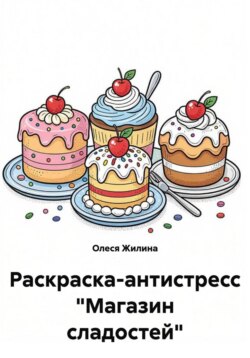 Раскраска-антистресс "Магазин сладостей"