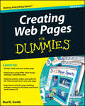 Creating Web Pages For Dummies