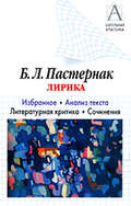 Б. Л. Пастернак Лирика. Избранное. Анализ текста. Литературная критика. Сочинения.