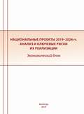 Национальные проекты 2019–2024 гг. Анализ и ключевые риски их реализации. Экономический блок