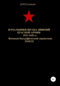 Начальники штабa дивизий Красной Армии 1921-1945 гг. Том 23
