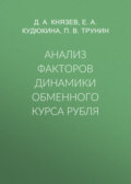 Анализ факторов динамики обменного курса рубля