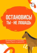 Остановись! Ты – не лошадь