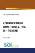 Археологические памятники р. Туры и г. Тюмени. (Бакалавриат, Магистратура, Специалитет). Монография.