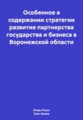 Особенное в содержании стратегии развития партнерства государства и бизнеса в Воронежской области