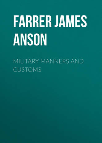 Military Manners and Customs