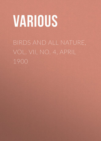 Birds and all Nature, Vol. VII, No. 4, April 1900