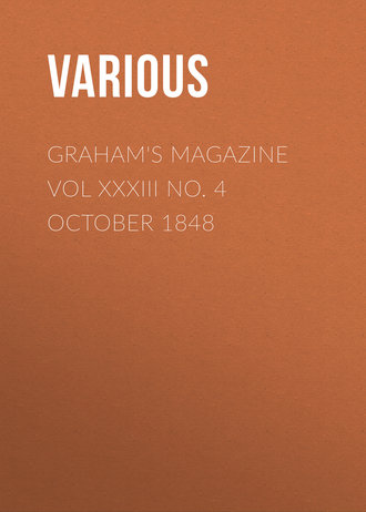 Graham\'s Magazine Vol XXXIII No. 4  October 1848