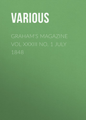 Graham\'s Magazine Vol XXXIII No. 1 July 1848