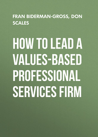 How to Lead a Values-Based Professional Services Firm