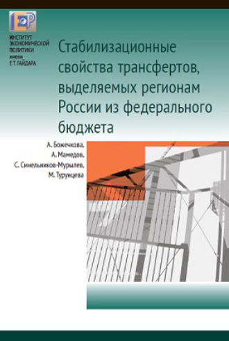 Cтабилизационные свойства трансфертов, выделяемых регионам России из федерального бюджета