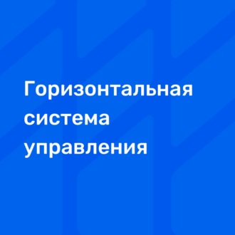 Горизонтальная система управления - сказка? Развеиваем мифы и раскрываем коварные нюансы.