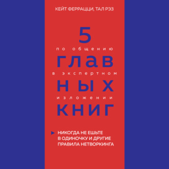 5 главных книг по общению в экспертном изложении. Книга 1. Никогда не ешьте в одиночку и другие правила нетворкинга – Кейт Феррацци, Тал Рэз