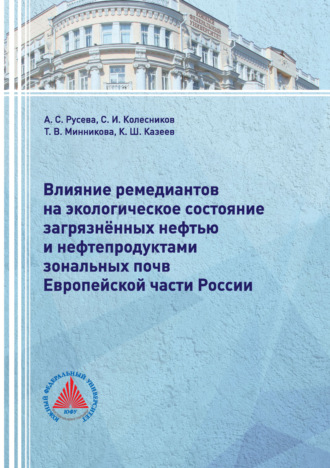 Влияние ремедиантов на экологическое состояние загрязнённых нефтью и нефтепродуктами зональных почв Европейской части России