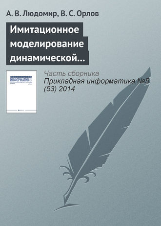 Имитационное моделирование динамической воздушной обстановки в управляемом воздушном пространстве