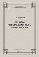 Основы информационного права России