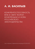 Конкурентоспособность вуза в свете теории конкуренции и норм российского законодательства