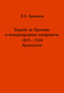 Борьба за Проливы и международные конфликты. 1825 – 1918. Хронология