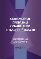 Современные проблемы организации публичной власти