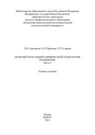 Практикум по общей химической технологии полимеров. Часть 1