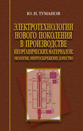 Электротехнологии нового поколения в производстве неорганических материалов. Экология, энергосбережение, качество