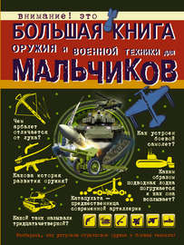 Большая книга оружия и военной техники для мальчиков