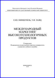 Международный маркетинг высокотехнологичных продуктов